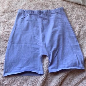lavender brandy biker shorts